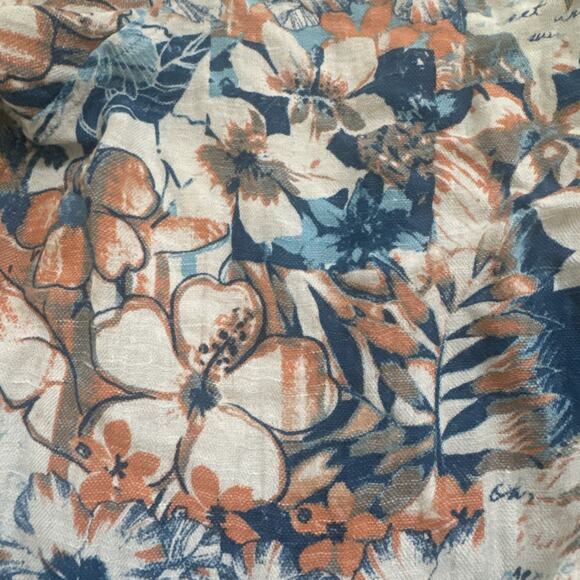 VTG MARGARITAVILLE Hawaiian Shirt Button Up Mens 2XL SILK and LINEN - Picture 4 of 11